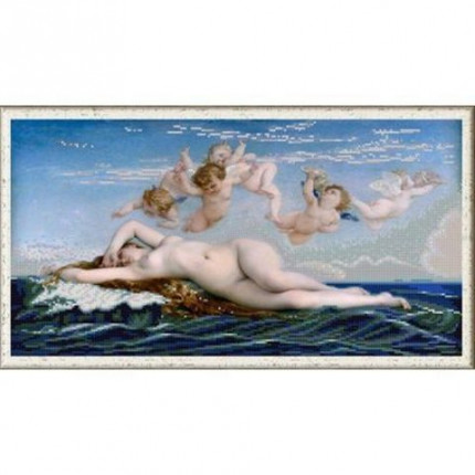 Рисунок на ткани «Конёк» 1362  Венеры рождение  45х25 см (арт. 1362_НИК)