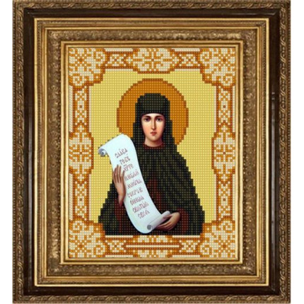Рисунок на ткани «Конёк» 9168 Св. Апполинария (Полина), 15х18 см (арт. 9168)