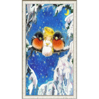 Конёк НИК9480 Зимний сон. Схема для вышивания бисером 