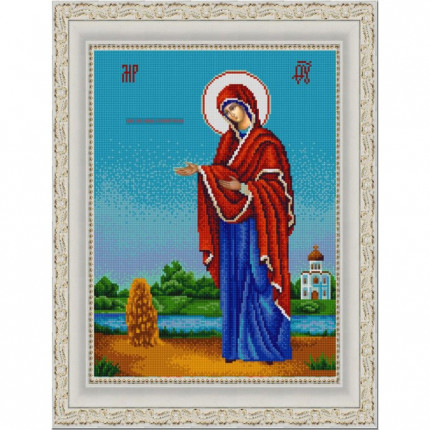 Рисунок на ткани «Конёк» 9258 Богородица Геронтисса, 29х39 см (арт. Рисунок на ткани «Конёк» 9258 Богородица Геронтисса, 29х39 см)