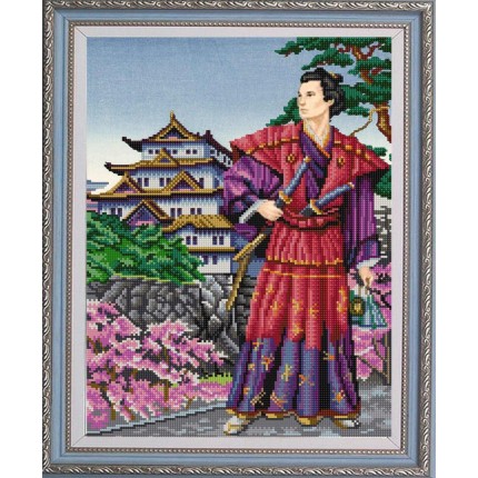 Рисунок на ткани «Конёк» 9936 Самурай, 29х39 см (арт. Рисунок на ткани «Конёк» 9936 Самурай, 29х39 см)