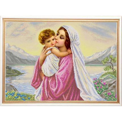 Рисунок на ткани «Конёк» 9969 Мать и дитя, 45х60 см (арт. Рисунок на ткани «Конёк» 9969 Мать и дитя)