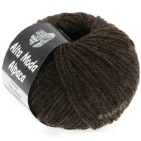 Alta Moda Alpaca Цвет 010 кофе мокко меланжевый