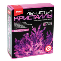 LORI Лк-007 Набор для изготовления лучистых кристаллов "Фиолетовый кристалл", реагент, краситель, LORI, Лк-007 