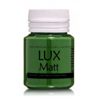 Luxart  T13V20 Акриловая краска LuxMatt Темно-зеленый матовый 20мл 