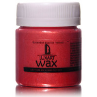 Luxart  W10V40 Воск патинирующий LuxWax красный перламутровый 40 мл 