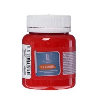 Акриловая краска Luxart Leather Красный 20 мл.