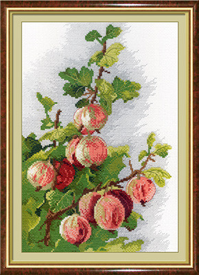 Набор для вышивания "М.П.Студия" НВ №48 №364 "Крыжовник" 31х20 см