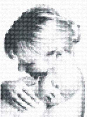 Набор для вышивания "М.П.Студия" НВ №74 №105 "Мой малыш" 18х24 см