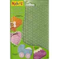 Makin`s  "Makin`s" Комплект текстурных листов C - соты, волны, петля, кружево 38003 