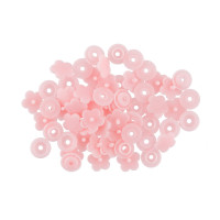 Micron POM-12 FL Кнопки пластиковые POM-12 FL 15 шт 12 мм № 004 розовый 