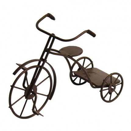Миниатюра "Металлический трехколесный велосипед" (арт. 7717607)