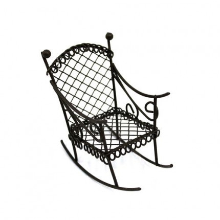 Миниатюра "Кресло-качалка металлическая" (арт. 7717632)