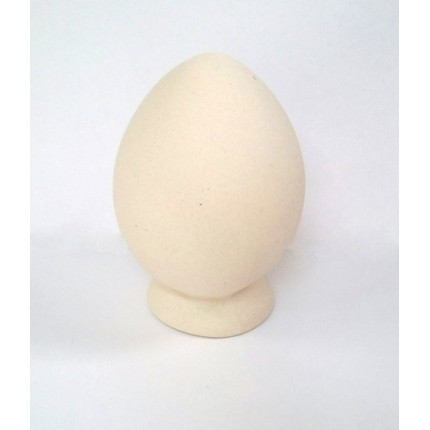 Заготовка керамическая Яйцо на подставке h=85 мм (арт. М9-4)