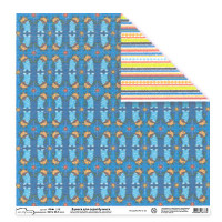 Mr.Painter PSG Бумага для скрапбукинга PSG 180 г/кв.м 30.5 x 30.5 см 1 лист (190)334 монстры 