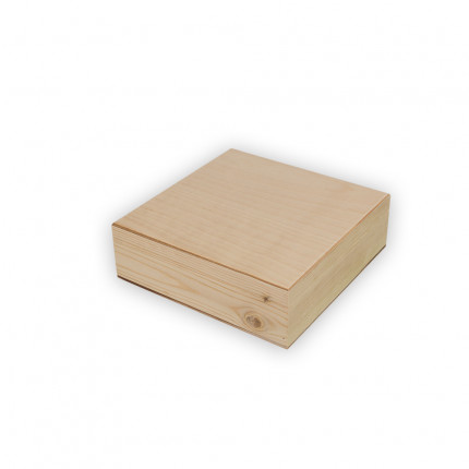 Заготовка для декорирования "Mr. Carving" ВД-486 Шкатулка с 4 ячейками сосна 20 x 20 x 6 см . (арт. ВД-486)