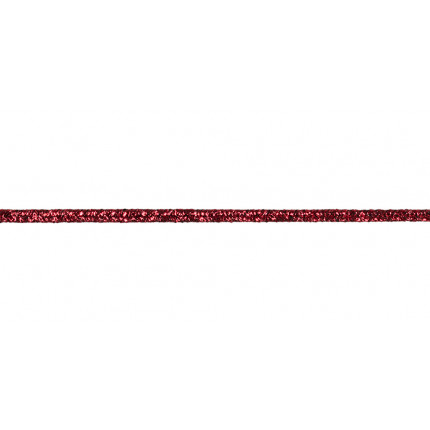 Тесьма отделочная сутаж (шнур отделочный) 02с2143 с метанитью 1.9 мм х 20 м 313010 / красный (арт. 02с2143 с метанитью)