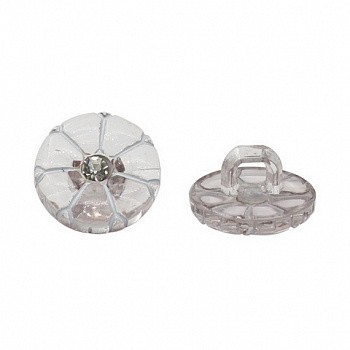 Пуговицы на ножке со стразами BG079 20L (12 мм) (10) , уп.5шт. (арт. 10)