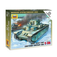 ЗВЕЗДА 11-101275 Сборная Модель 1:100 Советский тяжелый танк Т-35 6203 