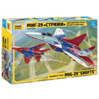 ЗВЕЗДА 11-119722 Сборная модель 1:72 Самолет МиГ-29 Стрижи Авиационная группа высшего пилотажа 7310 