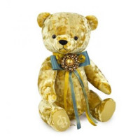 BUDIBASA 11-141659 Мягкая игрушка Медведь БернАрт 30см, золотой, в подарочном пакете BAg-20, ООО "МПП" 