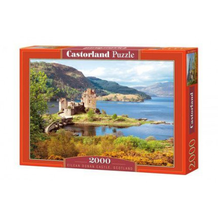 Пазлы 2000 дет. Шотландия. Замок в заливе С-200016, (Castor Drukarnia i Wydawnictwo) (арт. 11-146651)
