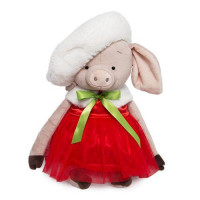 BUDIBASA 11-156104 Мягкая игрушка Свинка Жоржетта Свинтон (25см) (в подарочном пакете) Ps25-002, (ООО "МПП") 