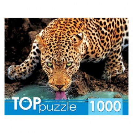 Пазлы 1000 дет. Красивый леопард ГИТП1000-2146, TOPpuzzle (арт. 11-173041)