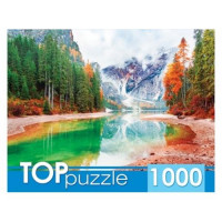 Рыжий кот 11-173045 Пазлы 1000 дет. Италия. Озеро Брайес ГИТП1000-2149, TOPpuzzle 