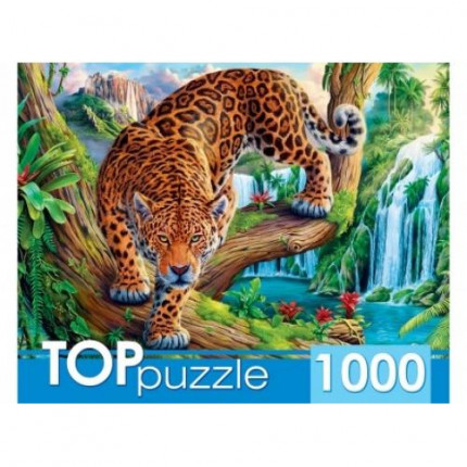 Пазлы 1000 дет. Леопрад на дереве ХТП1000-2162, TOPpuzzle (арт. 11-173055)