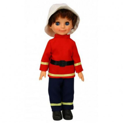 Кукла Мальчик в костюме Пожарного (30см) В3880 (арт. 11-182442)