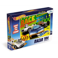 ОРИГАМИ 11-184264 Пазлы 104 дет. Время побеждать. Hot Wheels 05860 
