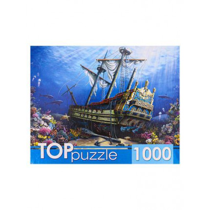 Пазлы 1000 дет. Старинный затонувший корабль ХТП1000-4151, TOPpuzzle (арт. 11-185317)