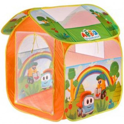 ИграемВместе Детская игровая палатка Грузовичок Лева (83*80*105см) (в сумке) GFA-GL-R, (Shantou City Daxiang Plastic Toy Products Co., Ltd) (арт. 11-190075)