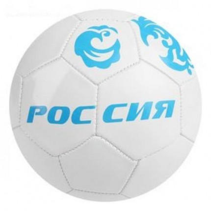 Мяч футбольный Россия (размер 5, 32 панели, PVC, 2 подслоя, машинная сшивка) 1890612, (Sima-land) (арт. 11-191153)