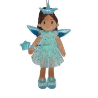 Прочие 11-192700 Мягкая Игрушка Кукла Фея в голубом платье (45см) M6050, (Junfa Toys Ltd) 