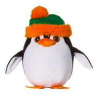 Мальвина 11-197472 Мягкая Игрушка Пингвин в шапке (25см) 161361, (ЗАО "Фирма Мальвина") 