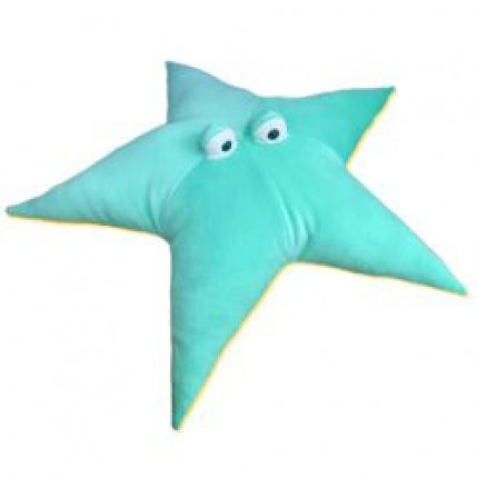 Мягкая Игрушка Морская звезда 44см, бирюзовая 151471,  "Фирма Мальвина" (арт. 11-199549)