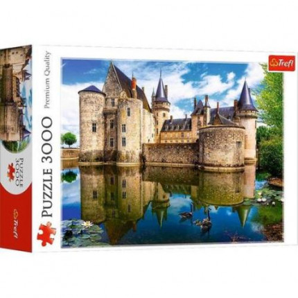 Пазлы 3000 дет. Замок в Сюли-сюр-Луар, Франция 33075 (арт. 11-200687)