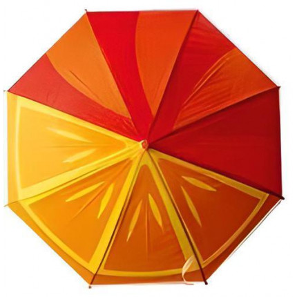 Зонт детский Апельсин (50см) ЗНТ-2431, (Рыжий кот) (арт. 11-203239)