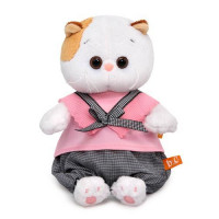 BUDIBASA 11-205745 Мягкая игрушка Кошечка Ли-Ли BABY в блузке и брючках (20см) (в подарочной коробке) LB-095, (ООО "МПП") 