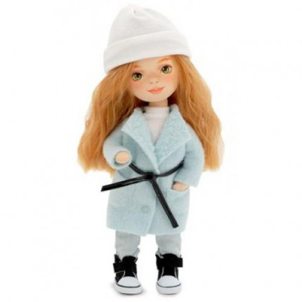 Мягкая Игрушка Orange Sweet Sisters Sunny в пальто мятного цвета (cерия Европейская зима) (32см) (в коробке) SS02-08, (Nanjing Meimei Toys Corporation) (арт. 11-206151)
