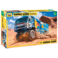 ЗВЕЗДА 11-209457 Сборная Модель 1:35 Автомобиль KAMAZ-43509 "KAMAZ-master" 3657, (Звезда) 