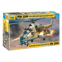 ЗВЕЗДА 11-209460 Сборная Модель 1:48 Российский ударный вертолет Ми-35М 4813, (Звезда) 