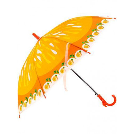 Зонт детский Апельсинка (50см, со свистком) ЗНТ-2423, (Рыжий кот) (арт. 11-213530)