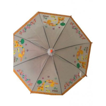 Зонт детский Жираф (50см, со свистком) ЗНТ-1231, (Рыжий кот) (арт. 11-213535)
