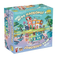 Прочие 11-213907 Настольная Игра Наоборот (двустороннее игровое поле, 64 карточки, 11 деревянных деталей, жетоны, правила, в коробке, от 8 лет) 8868, (Звезда) 