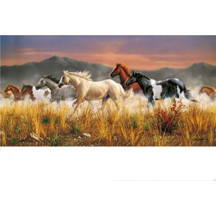 Пазлы 13200 дет. Табун лошадей 38006, (Clementoni) (арт. 11-67161)