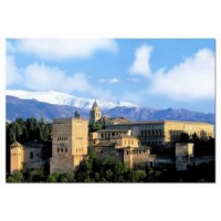 Educa Borras 11-75469 Пазлы 1000 дет. 13766 Замок Алхамбра. Гранада, (Educa Borras) 