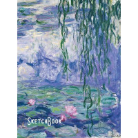 Проф-Пресс 13-869796 Скетчбук Водяные лилии. Клод Моне (А5), (Проф-Пресс, 2020), 7Б, c.160 